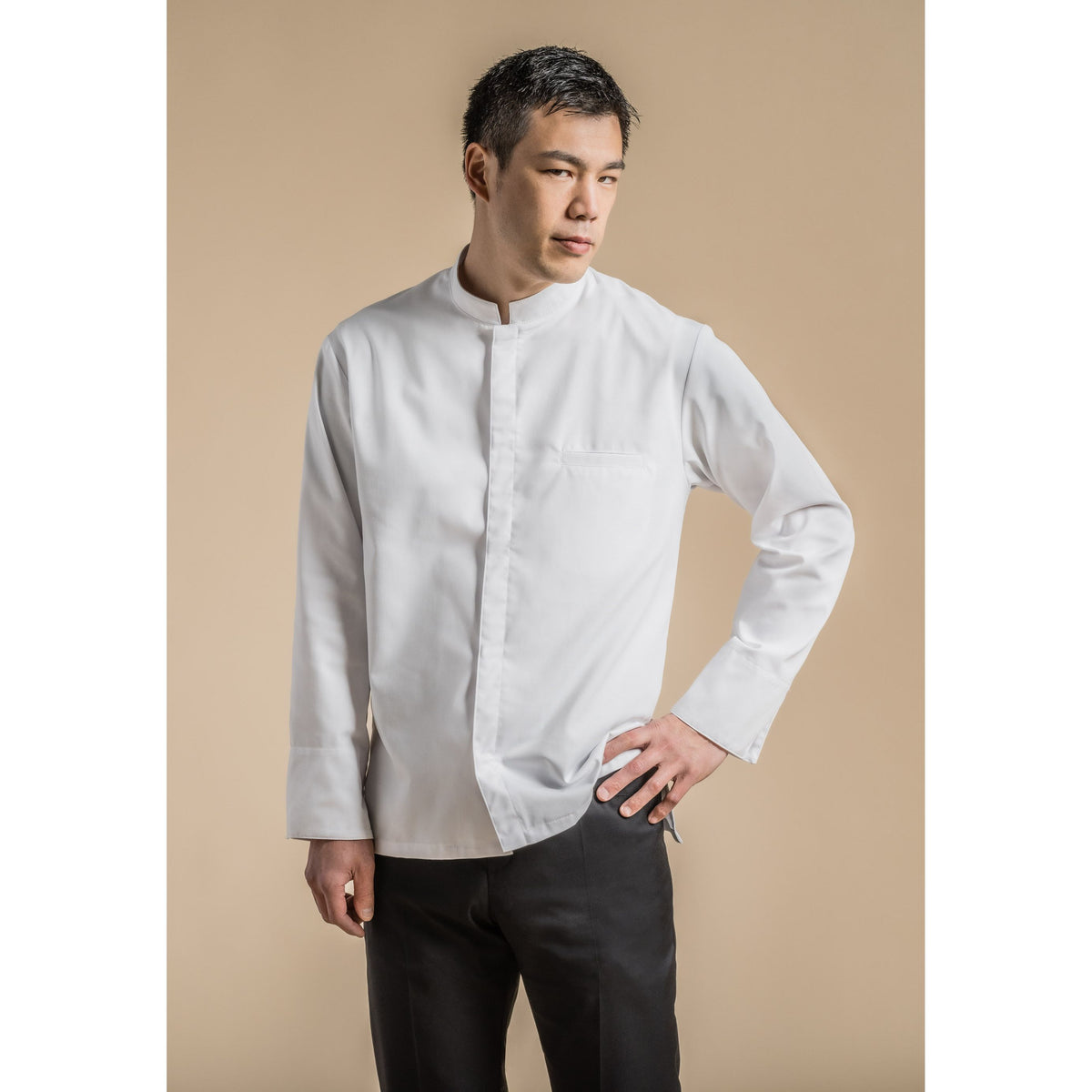 Veste de cuisine Mantova - Clement Design - Veste cuisine homme - - La Guilde Culinaire