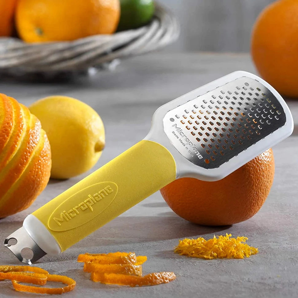 Multi-zesteur-Râpe - Ultimate (Jaune) - Microplane - Râpe et zesteur - - La Guilde Culinaire