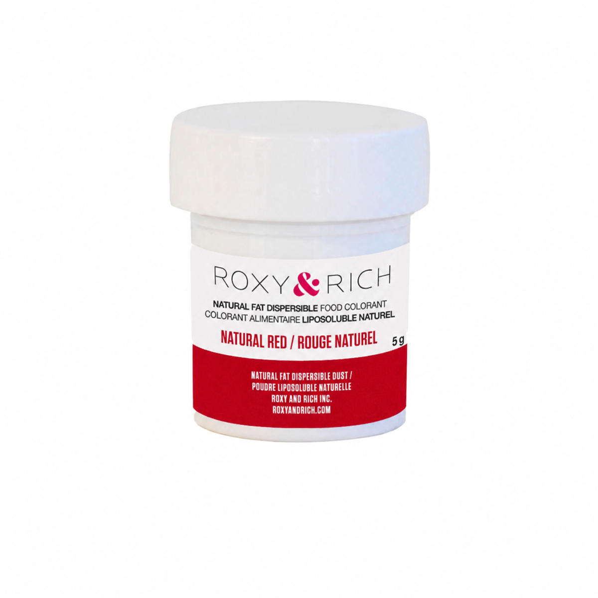 Colorant Alimentaire Liposoluble Naturel Rouge 5g - Roxy & Rich - Colorant alimentaire liposoluble naturel - PN5-012 - La Guilde Culinaire