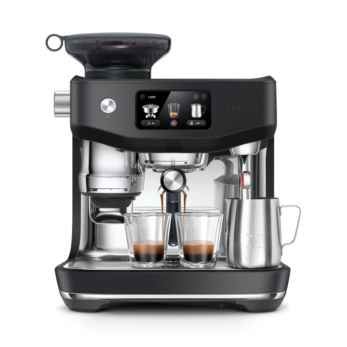 Machine à Café The Oracle Jet Truffe noire - Breville - Machine à espresso - BES985BTR1BNA1 - La Guilde Culinaire