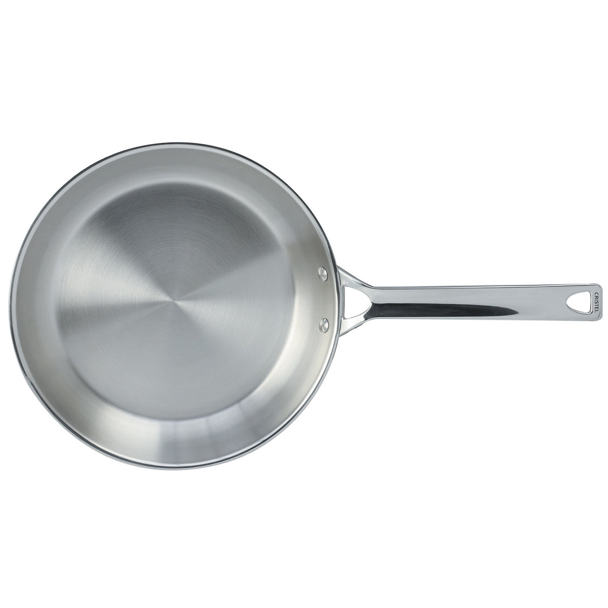 Poêle en Inox Brossé Cristel - Collection 1826 - Cristel - Poêle - - La Guilde Culinaire