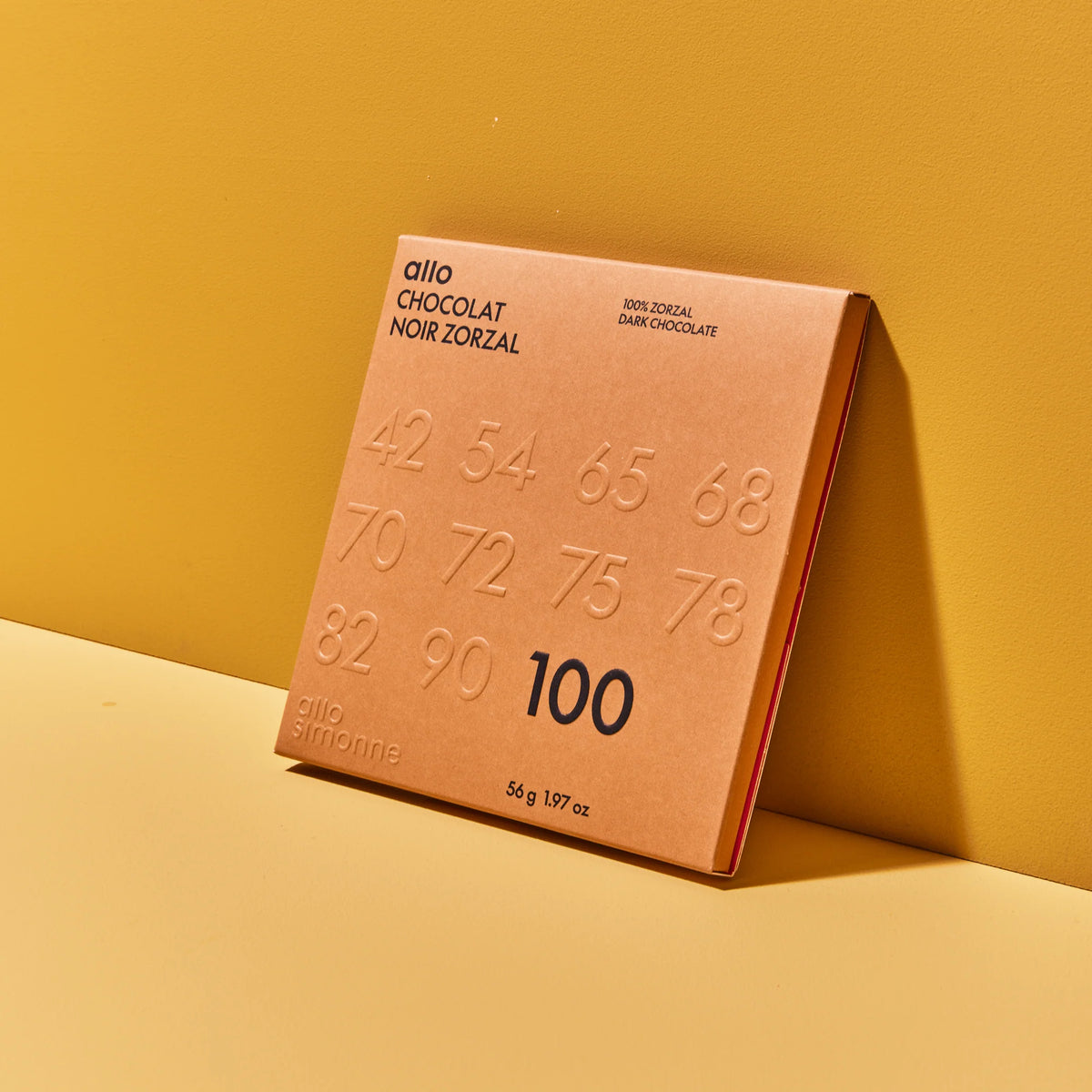 Tablette chocolat Zorzal 100% - République Dominicaine ! - Allo Simonne - Tablette de chocolat - - La Guilde Culinaire