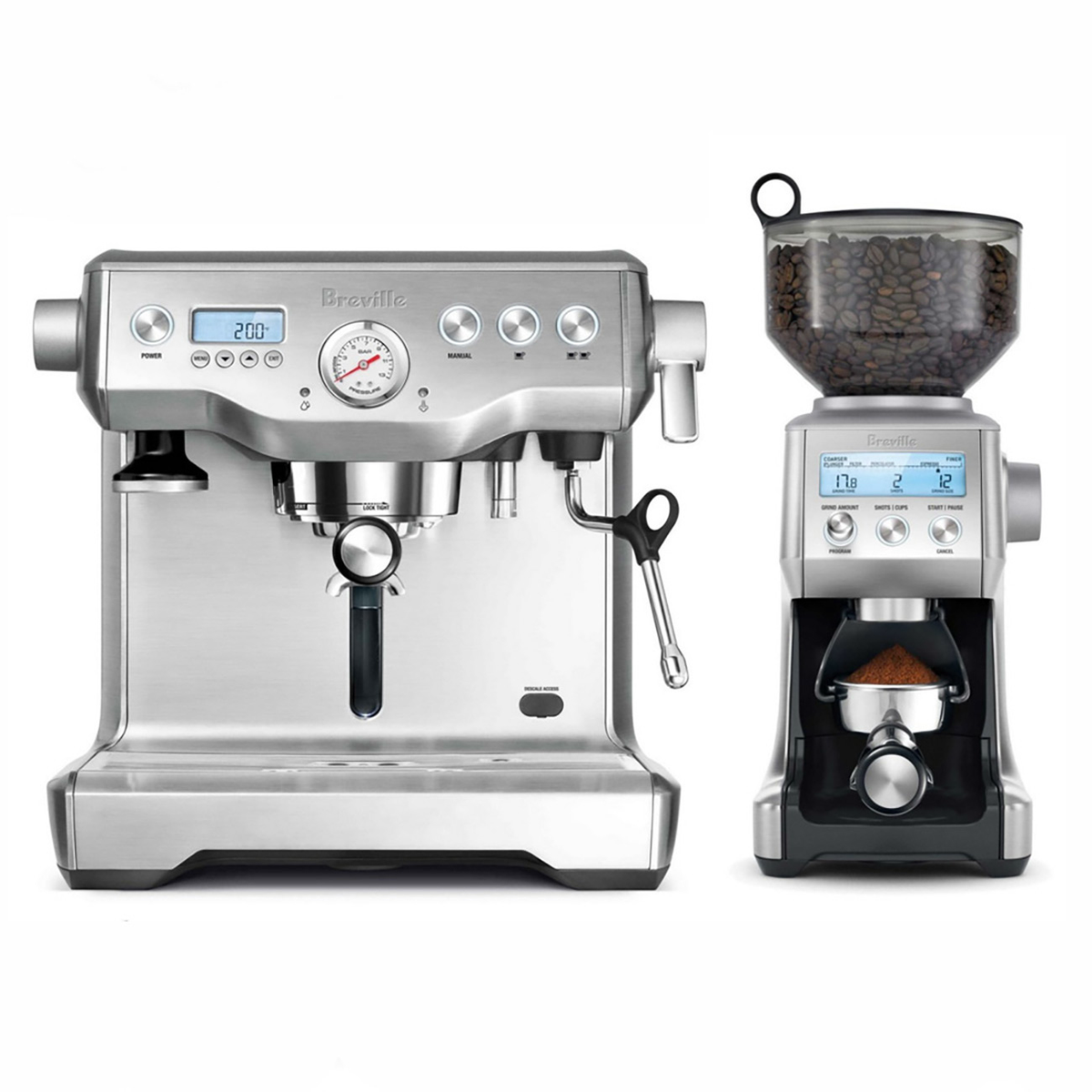 Machine à Café The Dynamic Duo - Breville - Machine à espresso - - La Guilde Culinaire