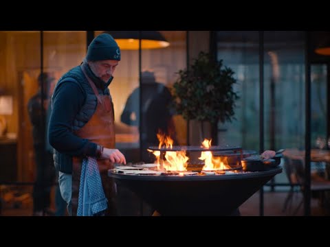 OFYR Island Corten 100 PRO Bois de Teck - OFYR - Braséros d'extérieur - - La Guilde Culinaire