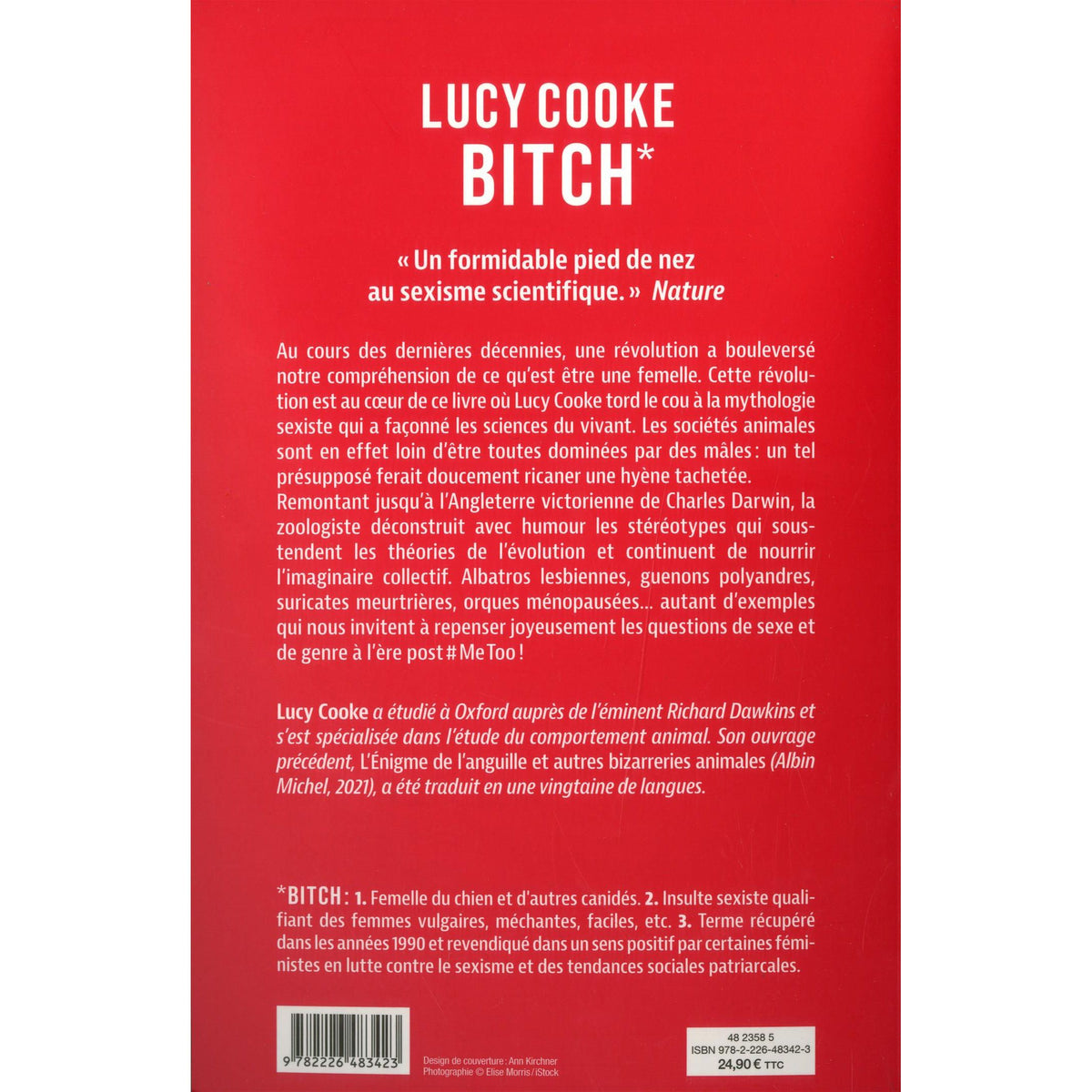 Bitch : Le pouvoir des femelles dans le monde animal - Albin Michel Ed. - Livre - - La Guilde Culinaire