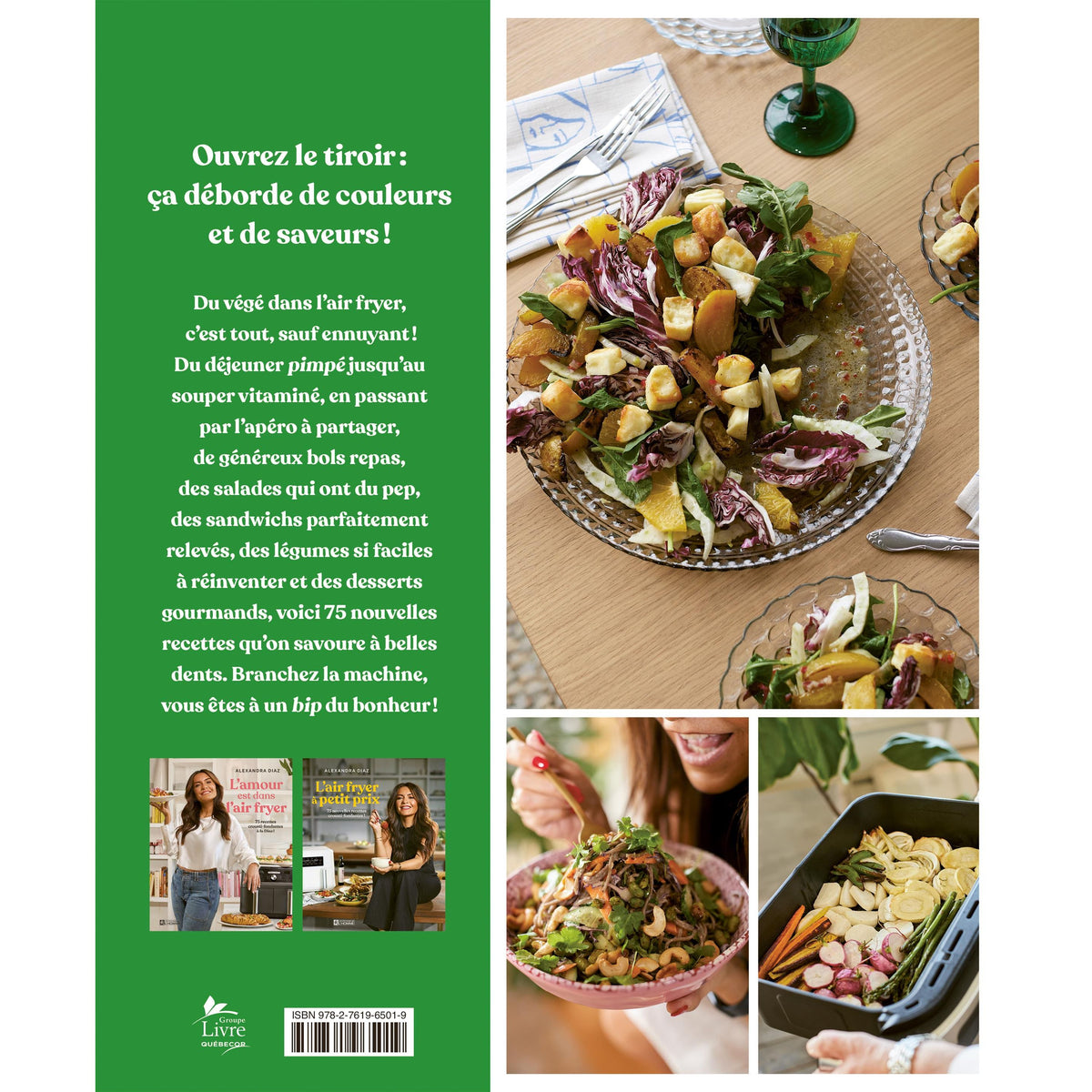 L'Air fryer tout végé - De L'Homme Ed. - Livre de cuisine - - La Guilde Culinaire