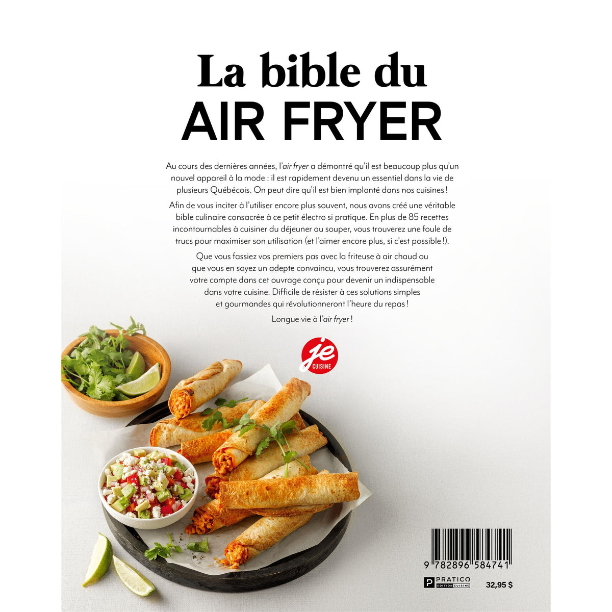 La bible du air fryer - Pratico Ed. - Livre de cuisine - - La Guilde Culinaire