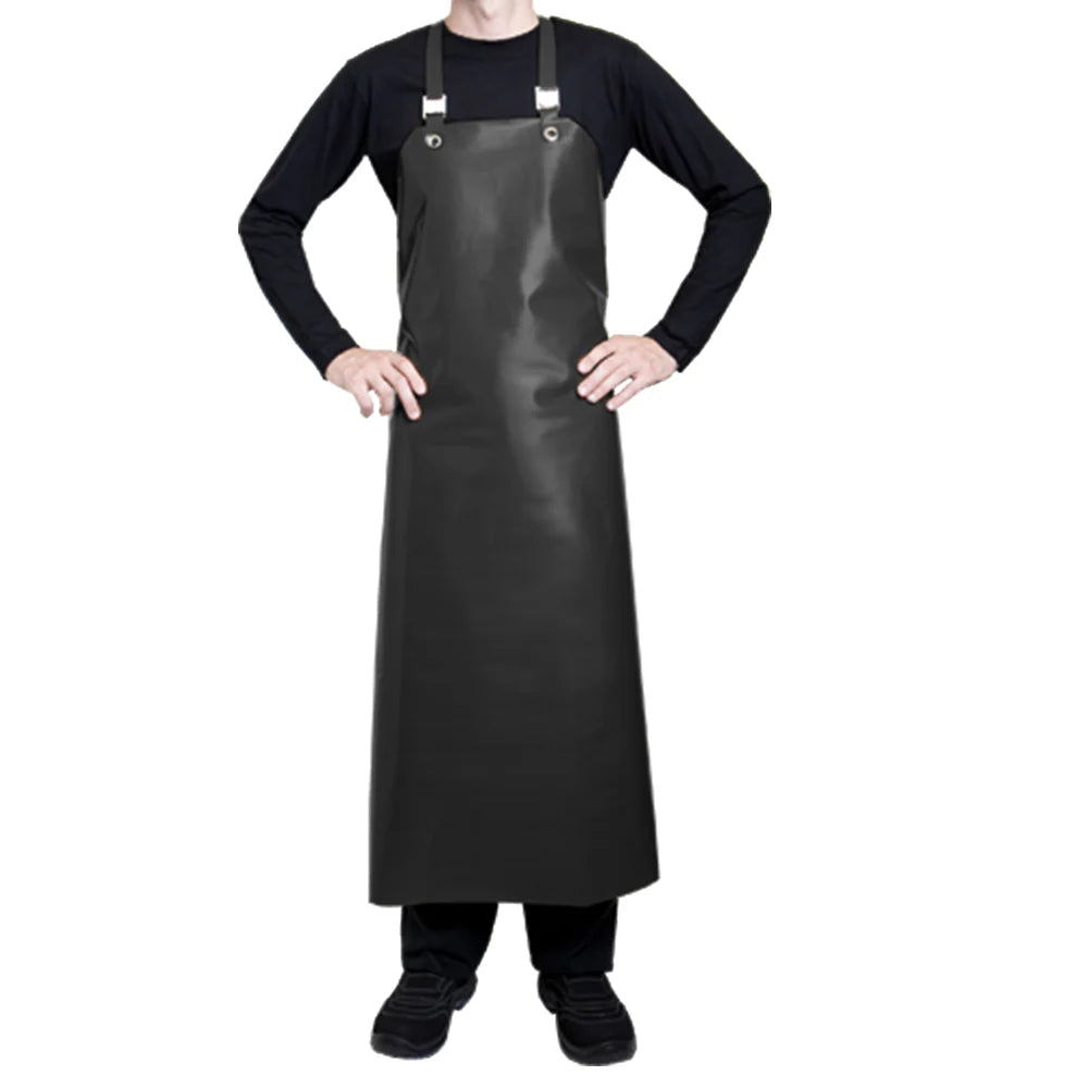 Tablier de cuisine Safran Noir - Clement Design - Tablier cuisine - SAFRAN NOIR TU - La Guilde Culinaire