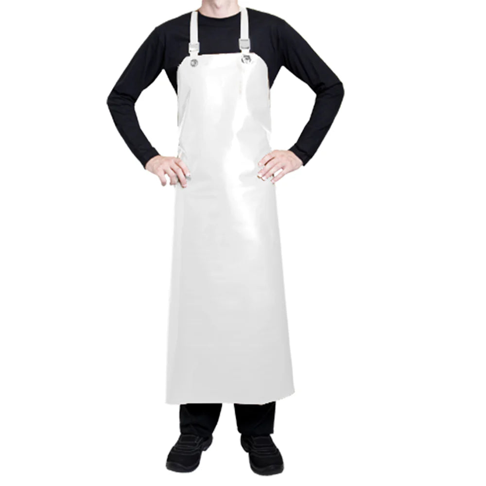 Tablier de cuisine Safran Blanc - Clement Design - Tablier cuisine - SAFRAN BLANC TU - La Guilde Culinaire