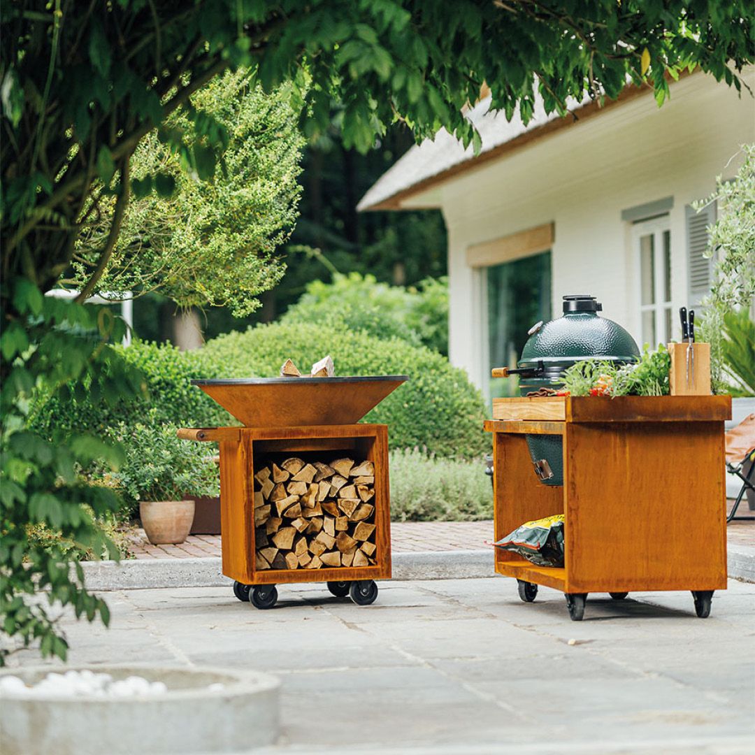 OFYR Classic+ Storage Corten 100 PRO - OFYR - Braséros d'extérieur - - La Guilde Culinaire