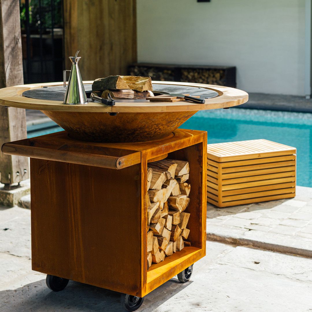 OFYR Classic+ Storage Corten 100 PRO - OFYR - Braséros d'extérieur - - La Guilde Culinaire