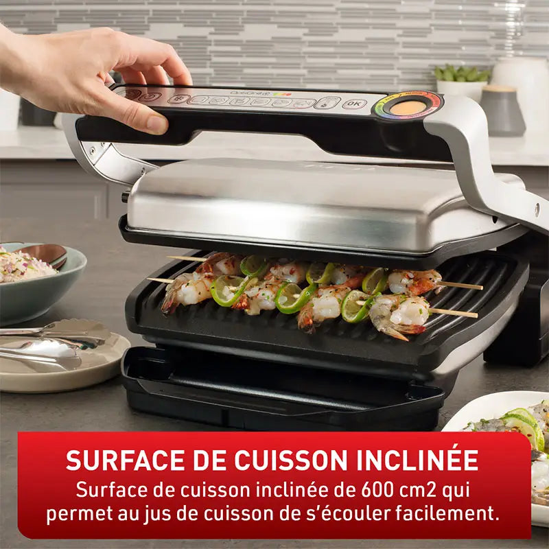 T-fal OptiGrill+ - T-fal - Gril électrique - - La Guilde Culinaire