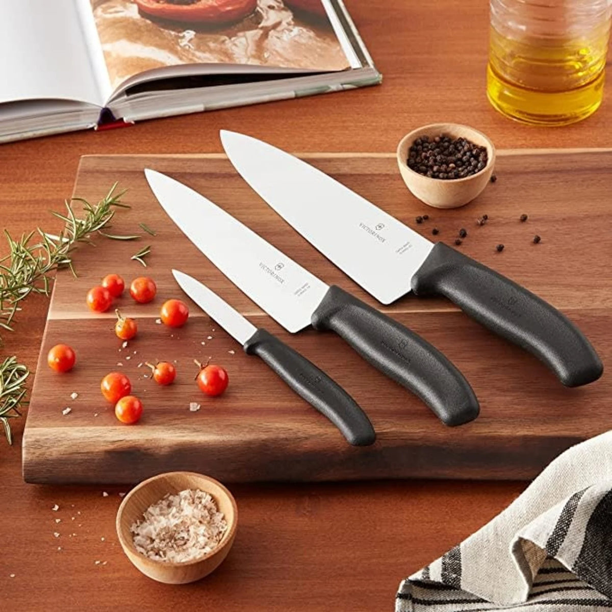 Swiss Classic Ensemble de 3 couteaux - Victorinox - Ensemble de couteaux - - La Guilde Culinaire