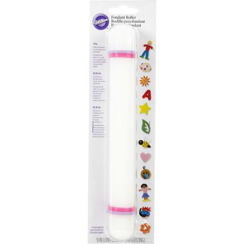 Rouleau à fondant 22.8cm - Wilton - Rouleau à fondant - - La Guilde Culinaire