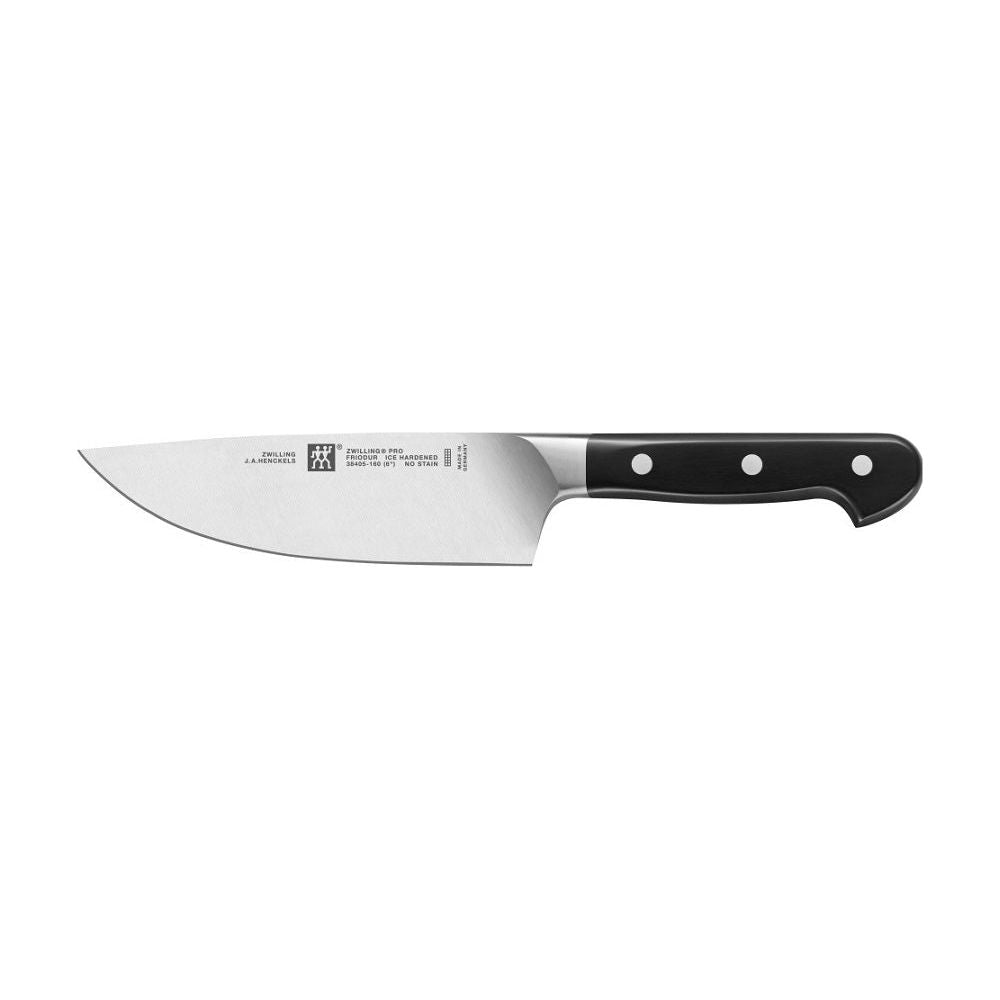 Collection Zwilling Pro Couteau de chef lame large - 6'' - Zwilling - Couteau de Chef - - La Guilde Culinaire