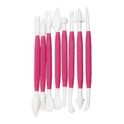 8 outils pour pâte à sucre - Scrapcooking - Outil de modelage - - La Guilde Culinaire