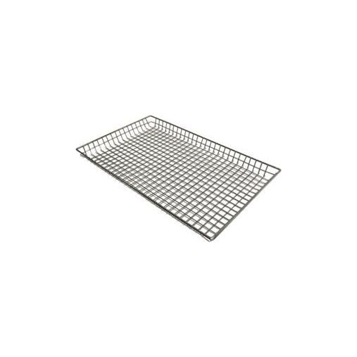 Panier à beigne broches d'acier plaqué nickel 10"x 26"x 2" - SG - Panier à beigne - - La Guilde Culinaire