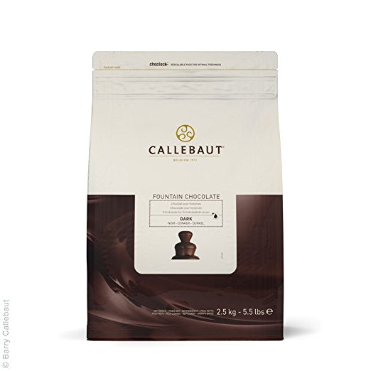 Chocolat noir pour fontaines 2.5kg - Callebaut - Chocolat noir - CHD-N811FOUNNV-553 - La Guilde Culinaire