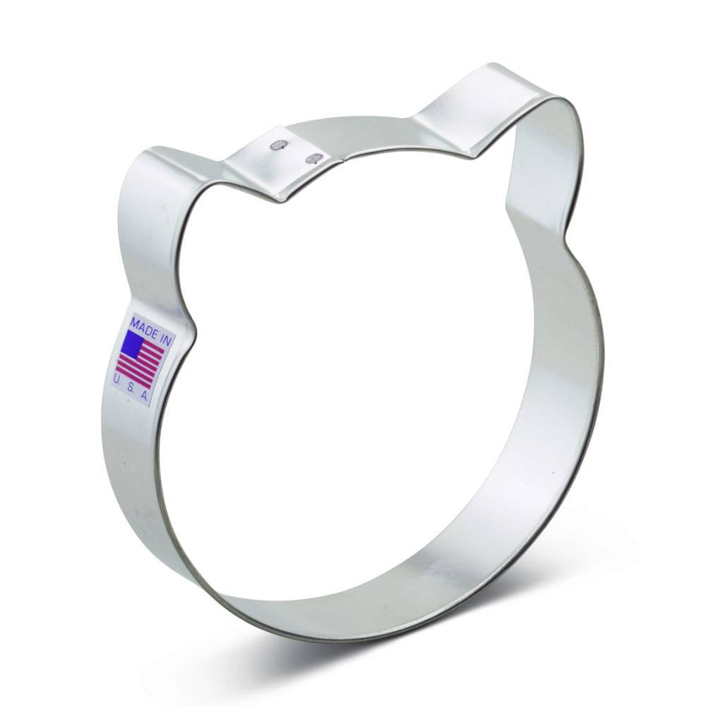 Emporte-pièce Tête de Chat 3 1/2" - Ann Clark Cookie Cutters - Emporte-pièce - - La Guilde Culinaire