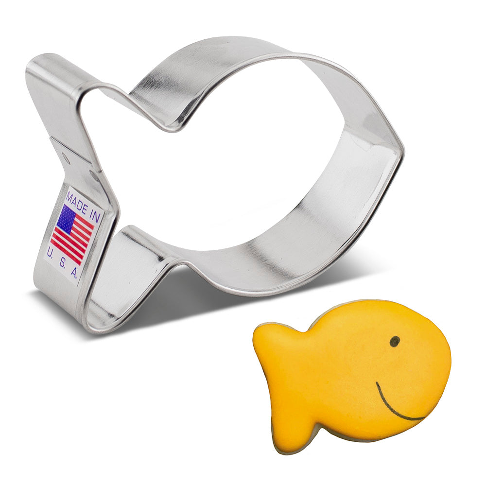 Emporte-pièce Poisson rouge 3" x 2" - Ann Clark Cookie Cutters - Emporte-pièce - - La Guilde Culinaire