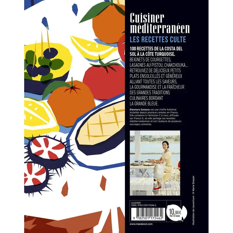 Les recettes culte - Cuisiner méditerranéen - Marabout - Livre de cuisine - - La Guilde Culinaire
