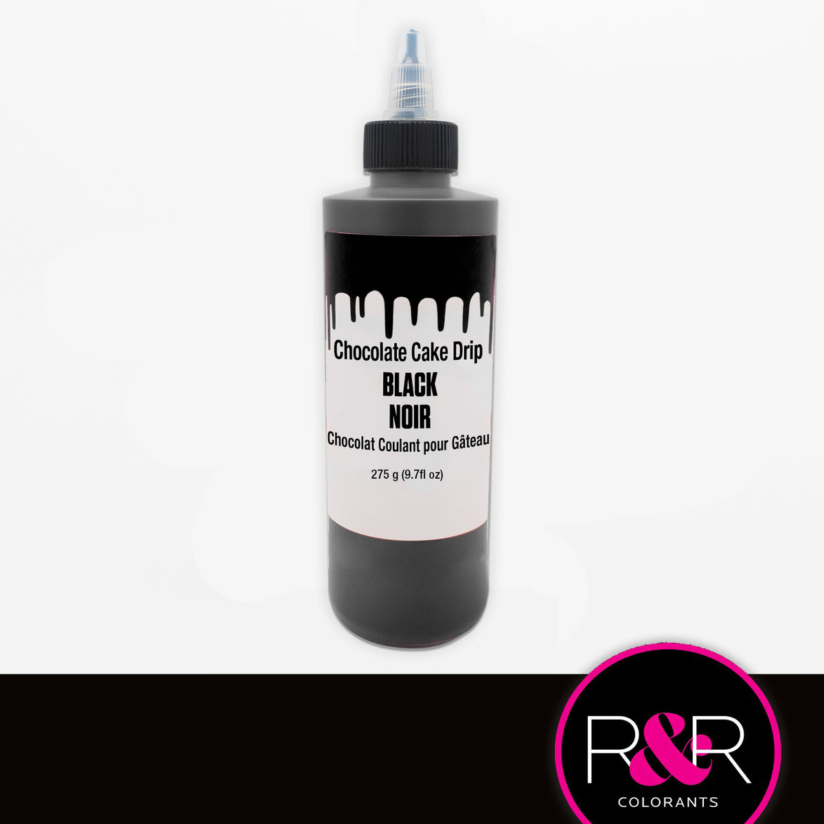 Chocolat Coulant pour Gâteau “Cake Drip” Noir - 275g - Roxy & Rich - Chocolat coulant pour gâteau - - La Guilde Culinaire