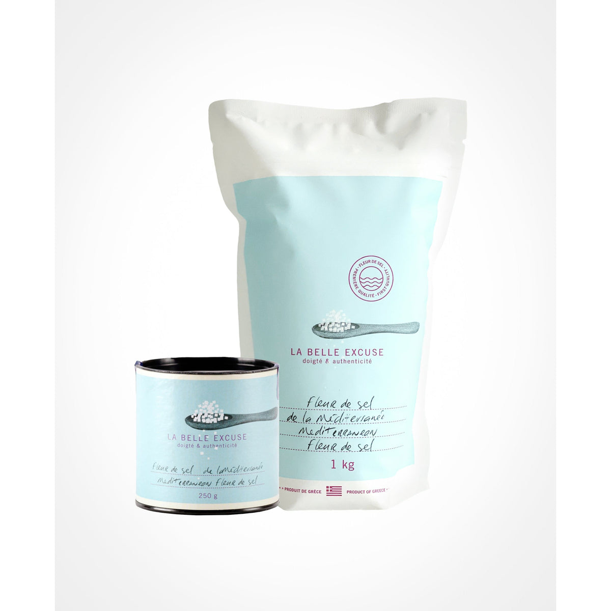 Fleur de sel de la Méditerranée - La Belle Excuse - Sel - - La Guilde Culinaire