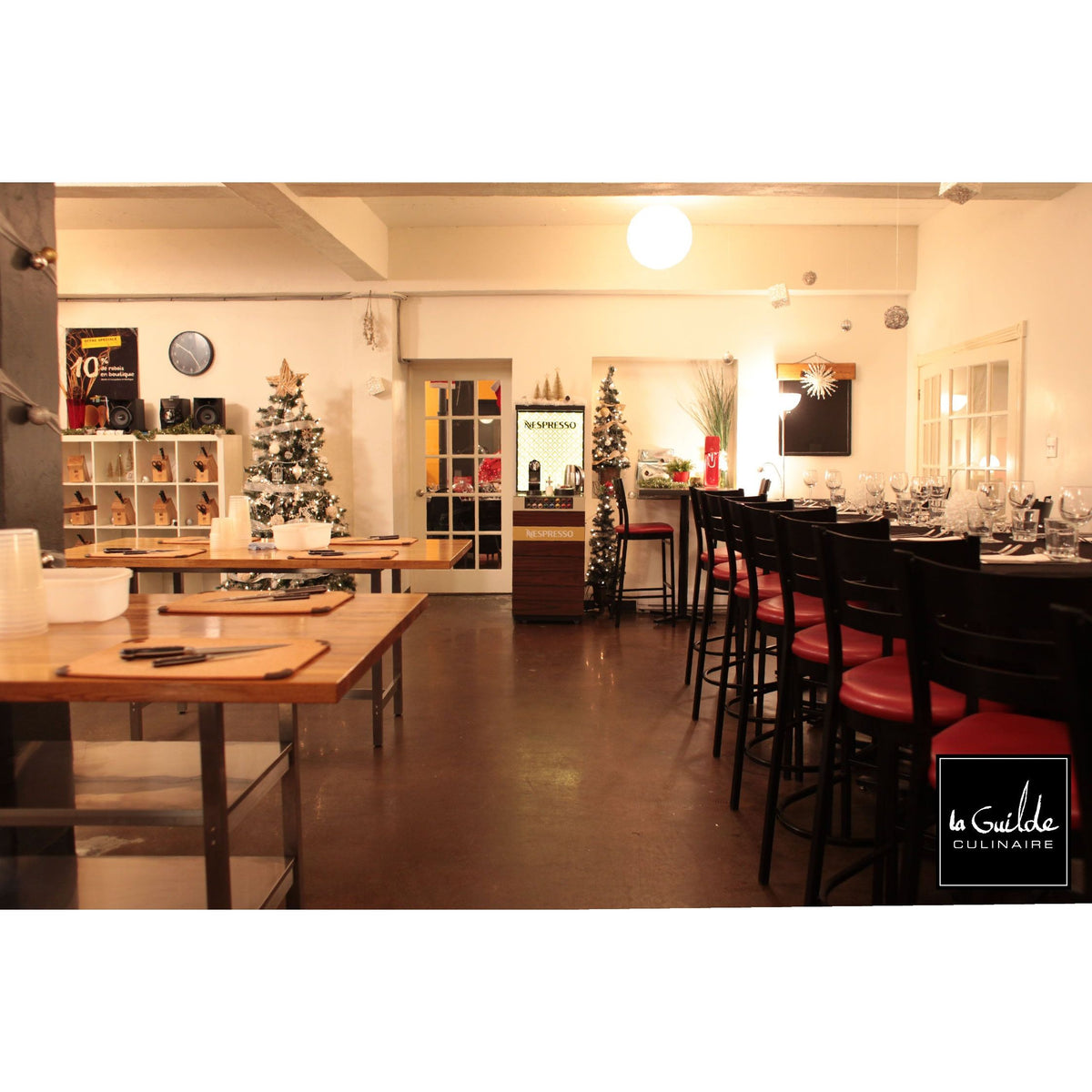 Party de Noël - La Guilde Culinaire - Cours - Info Corporatif - - La Guilde Culinaire
