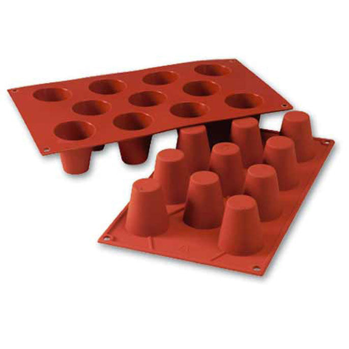 Moule BABA en silicone flexible SILICONFLEX - SilikoMart - Moule à gâteaux - - La Guilde Culinaire