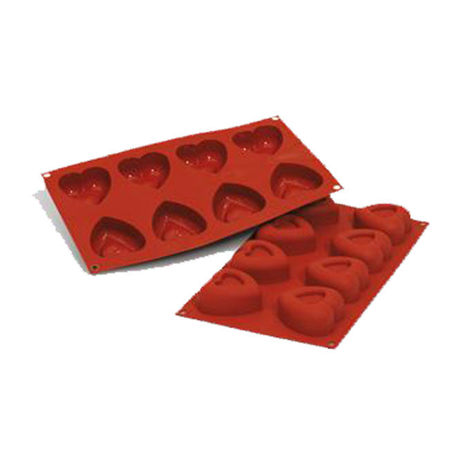 Moule en silicone coeur passion - SilikoMart - Moule à gâteaux - - La Guilde Culinaire