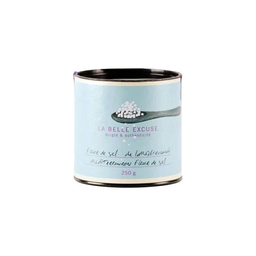 Fleur de sel de la Méditerranée 250g - La Belle Excuse - Sel - LBE-FDS250 - La Guilde Culinaire