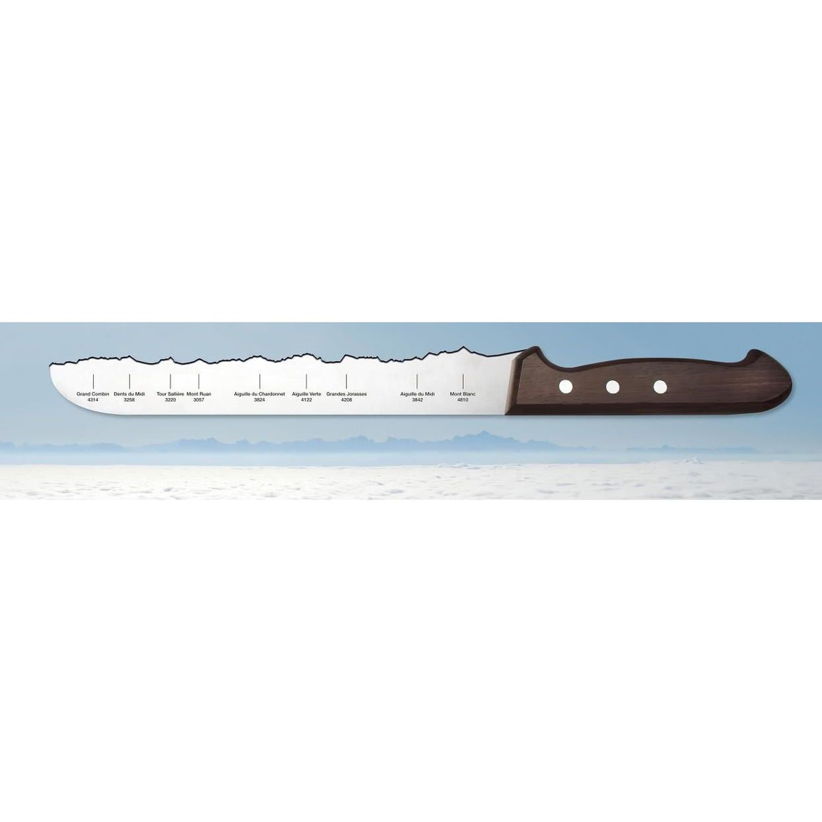 Couteau à pain Lac Léman - PanoramaKnife - Couteau à pain - - La Guilde Culinaire