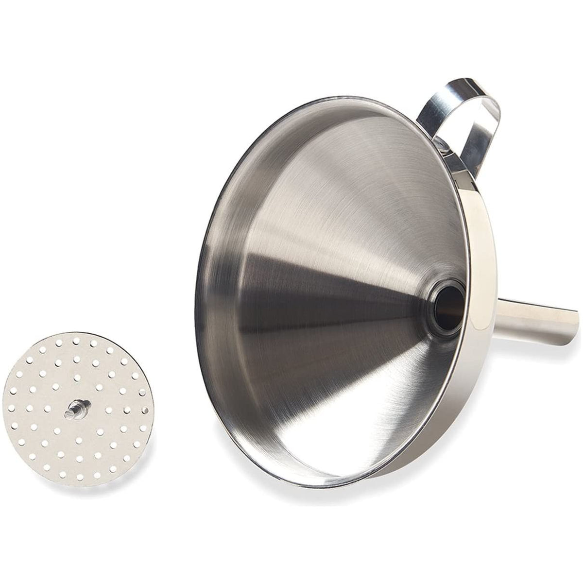 Entonnoir avec passoire 4.5" diametre - SG - Entonnoir - - La Guilde Culinaire