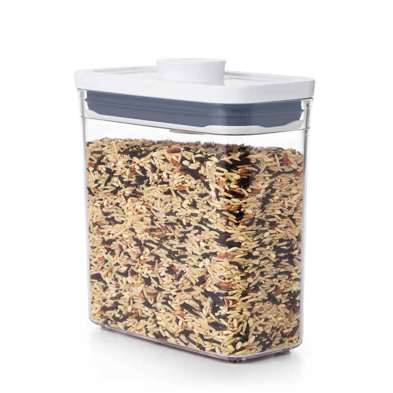 Contenant court rectangle mince hermétique 1.1L POP 2.0 - OXO - Contenant pour aliment - - La Guilde Culinaire