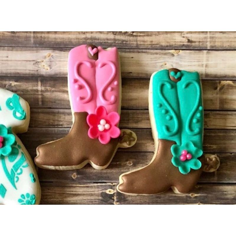 Emporte-pièce botte de cowboy 3 3/8" - Ann Clark Cookie Cutters - Emporte-pièce - - La Guilde Culinaire