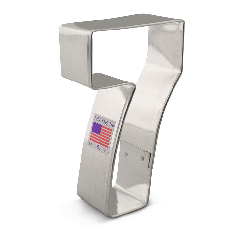 Emporte-pièce Chiffre 7 - 3 1/4" x 2 1/8" - Ann Clark Cookie Cutters - Emporte-pièce - - La Guilde Culinaire