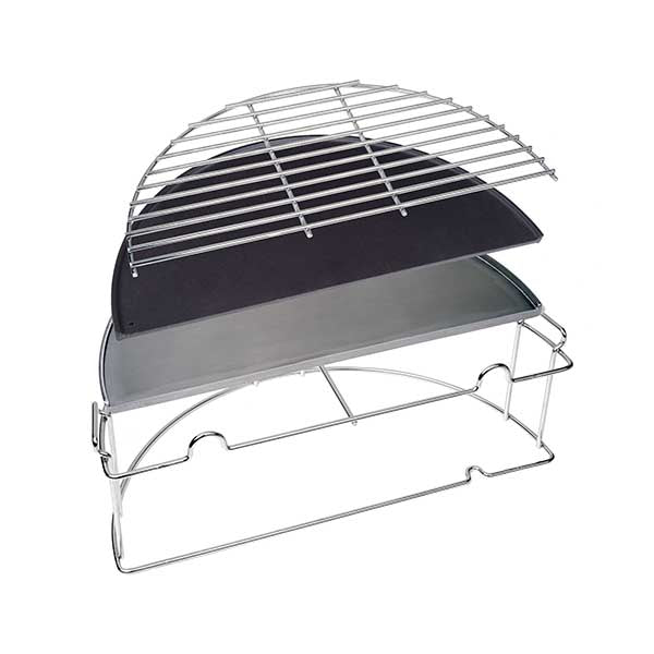 Kit de support en demi-lune 4K Everdure - Everdure - Accessoire pour BBQ - - La Guilde Culinaire
