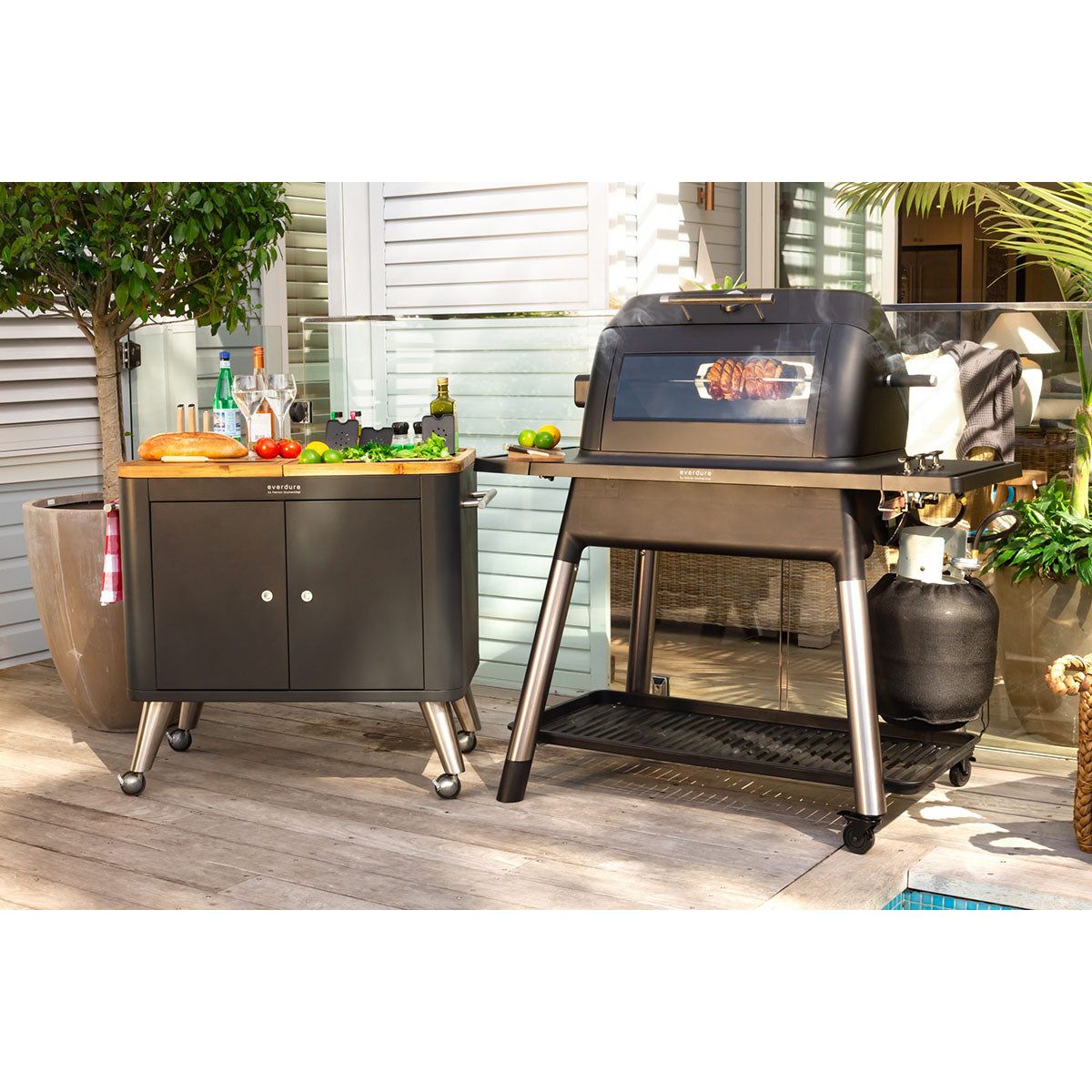 Kit de rôtisserie pour FURNACE Everdure - Everdure - Accessoire pour BBQ - - La Guilde Culinaire
