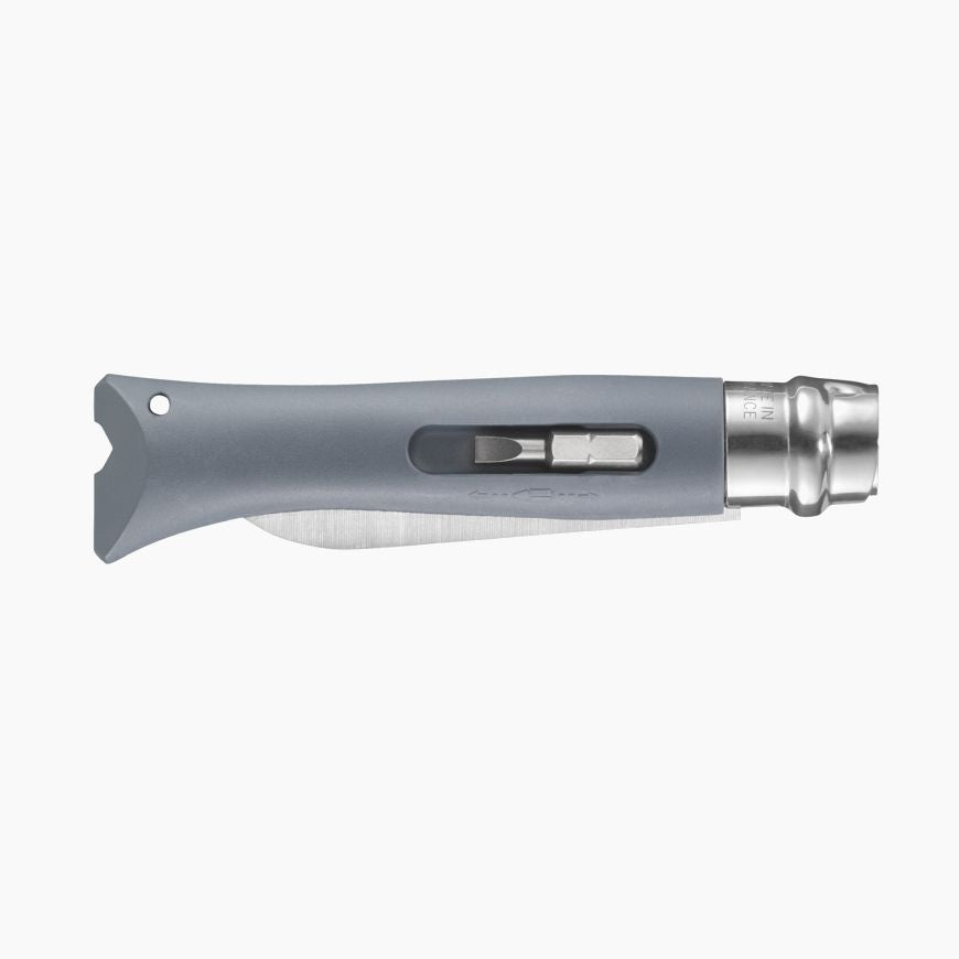 Opinel - N°09 Couteau Bricolage Gris - Opinel - Couteau de poche - - La Guilde Culinaire