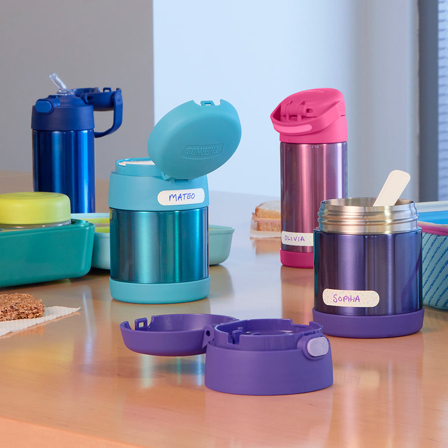 Contenant alimentaire Funtainer en acier inoxydable avec cuillère 10oz - Batman * - Thermos - Contenant pour aliment - - La Guilde Culinaire
