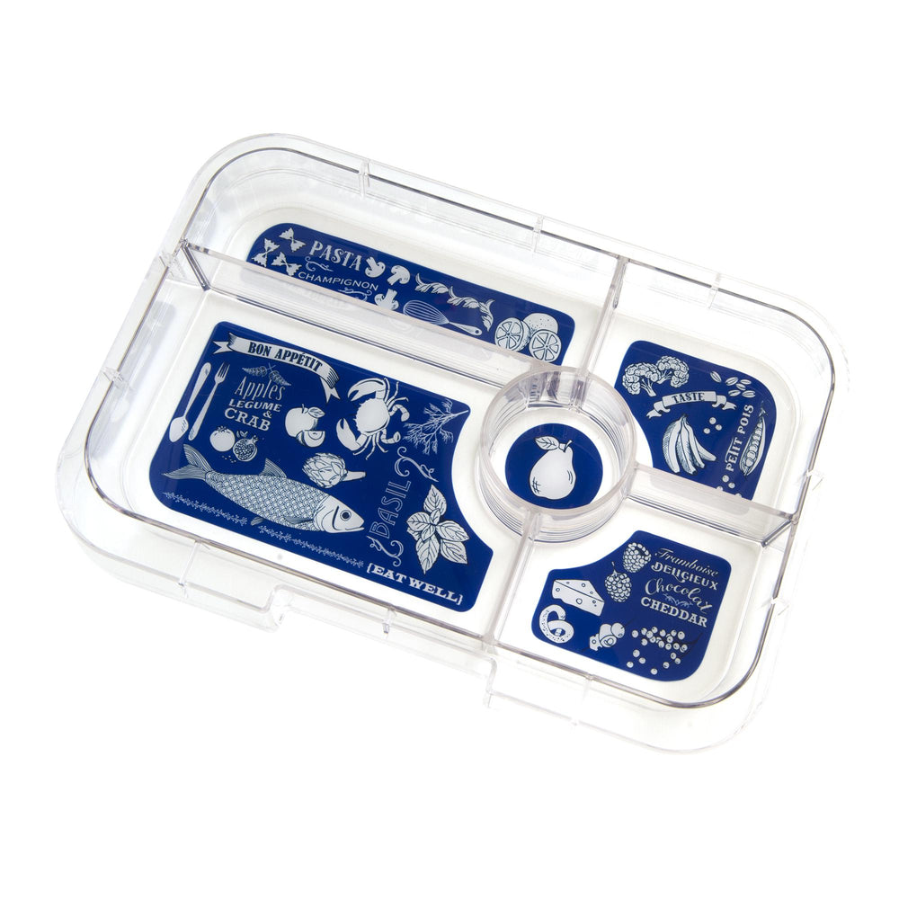Yumbox - Tapas Plateau Bon Appetit Bleu Foncé (5 compartiments) - Yumbox - Boîte à repas - - La Guilde Culinaire