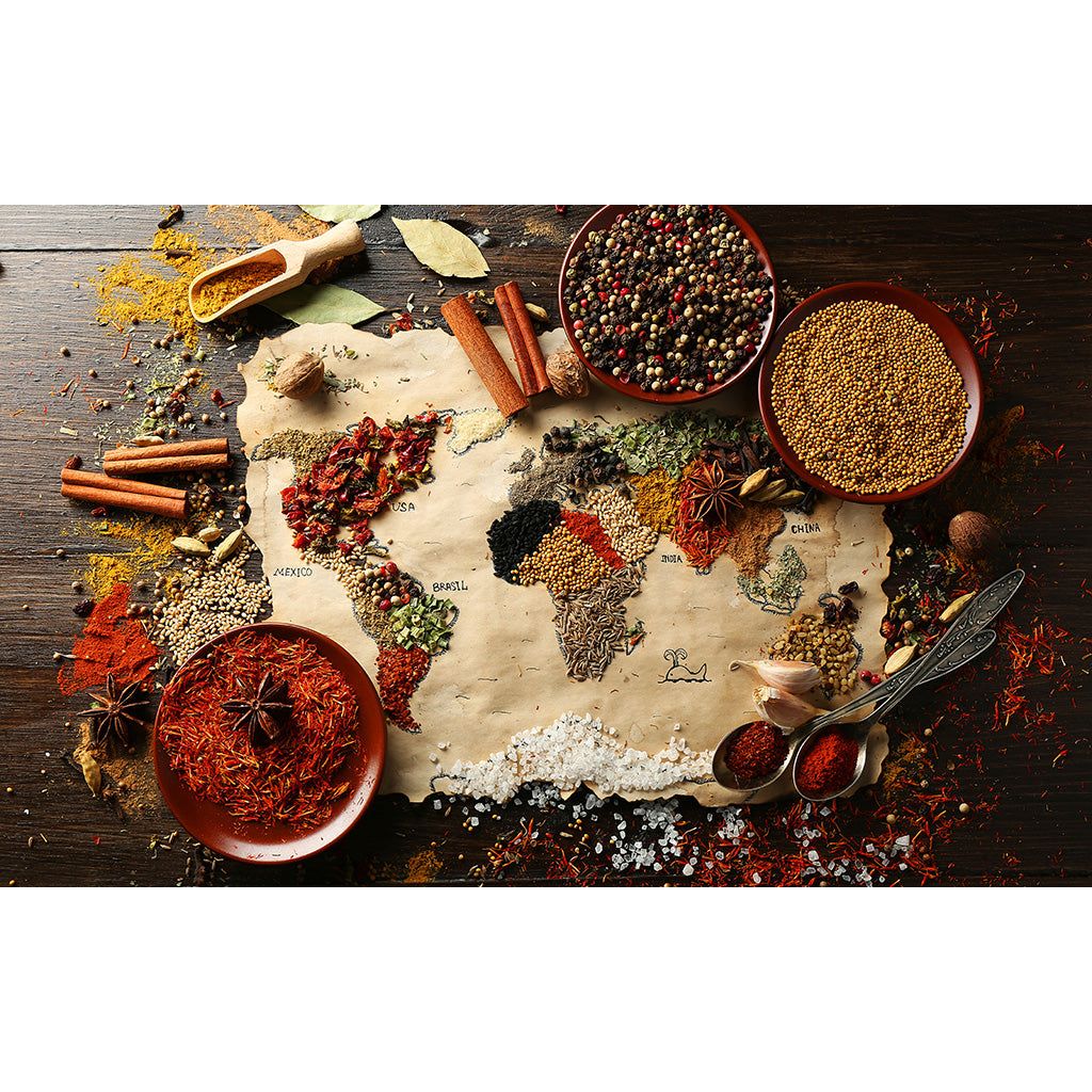 TECHNIQUES DE BASE : LE TOUR DU MONDE DES ÉPICES ET HERBES AROMATIQUES - La Guilde Culinaire - Cours - Cours de cuisine - - La Guilde Culinaire