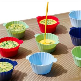 Ensemble de 12 moules en silicone - OXO - Moule à muffins - - La Guilde Culinaire
