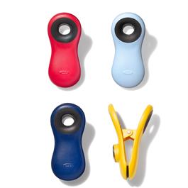 Ensemble de 4 pinces magnétiques multi usages - OXO - Accessoire - - La Guilde Culinaire