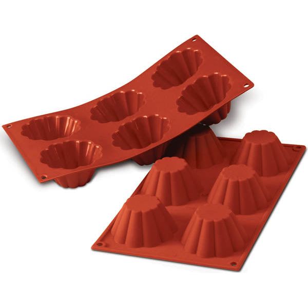 Moule Briochettes en silicone flexible SILICONFLEX - SilikoMart - Moule à gâteaux - - La Guilde Culinaire