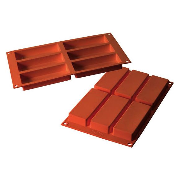 Moule Grand Rectangle flexible SILICONFLEX - SilikoMart - Moule à gâteaux - - La Guilde Culinaire