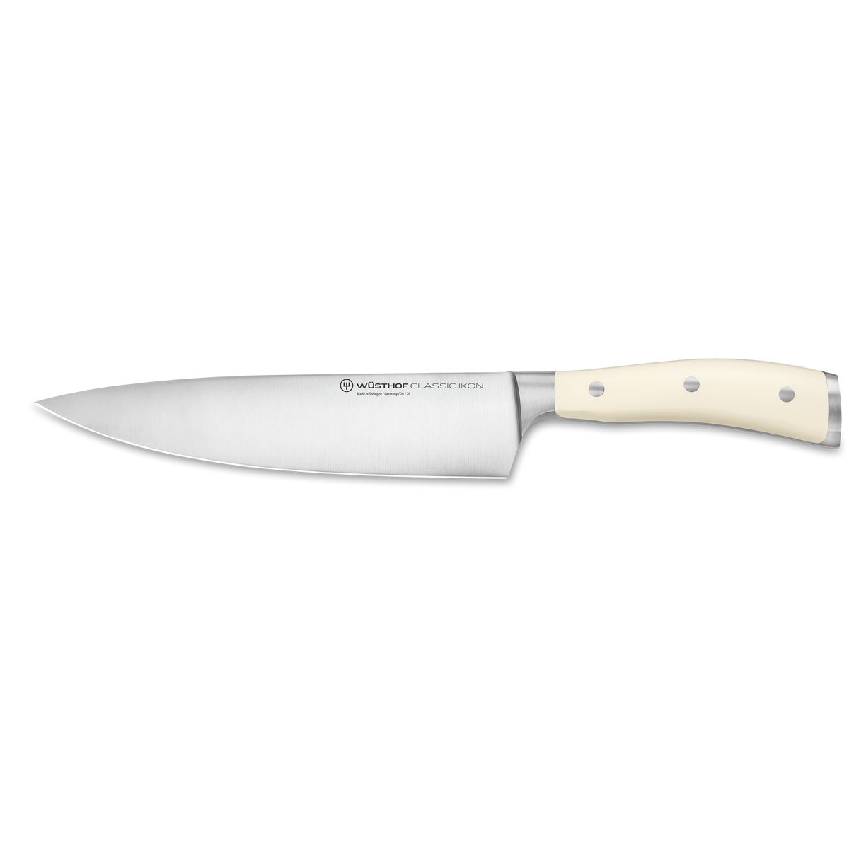 Couteau de chef 20 cm/ 8" - Classic Ikon Crème - Wüsthof - Couteau de Chef - 1040430120 - La Guilde Culinaire