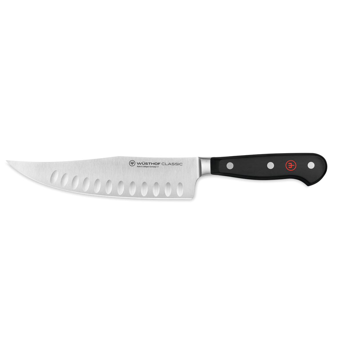 Couteau à découper classique à bord creux 17 cm / 7" - Classic - Wüsthof - Couteau à découper - - La Guilde Culinaire