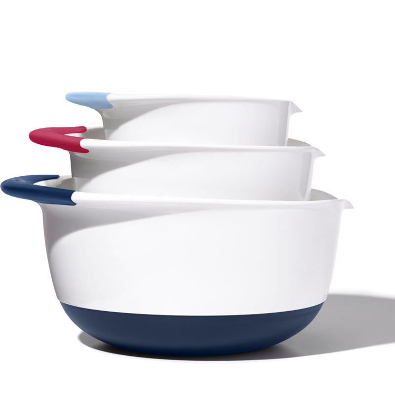 Ensemble de 3 bols à mélanger - OXO - Bol à mélanger - - La Guilde Culinaire