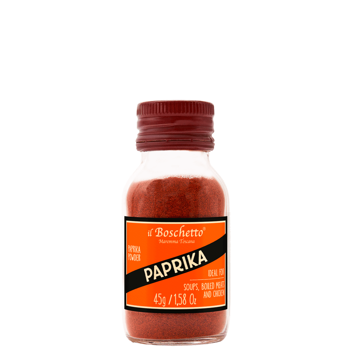 Paprika 45 g - Boschi 1961 - Paprika - - La Guilde Culinaire